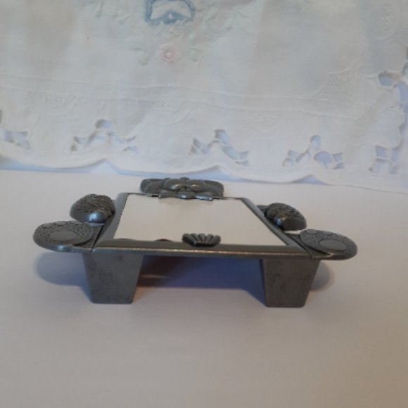 Picture Frame Bear Silver Tone Vintage Sears Portrait Studio Photo Child Frame - Picture 2 of 5